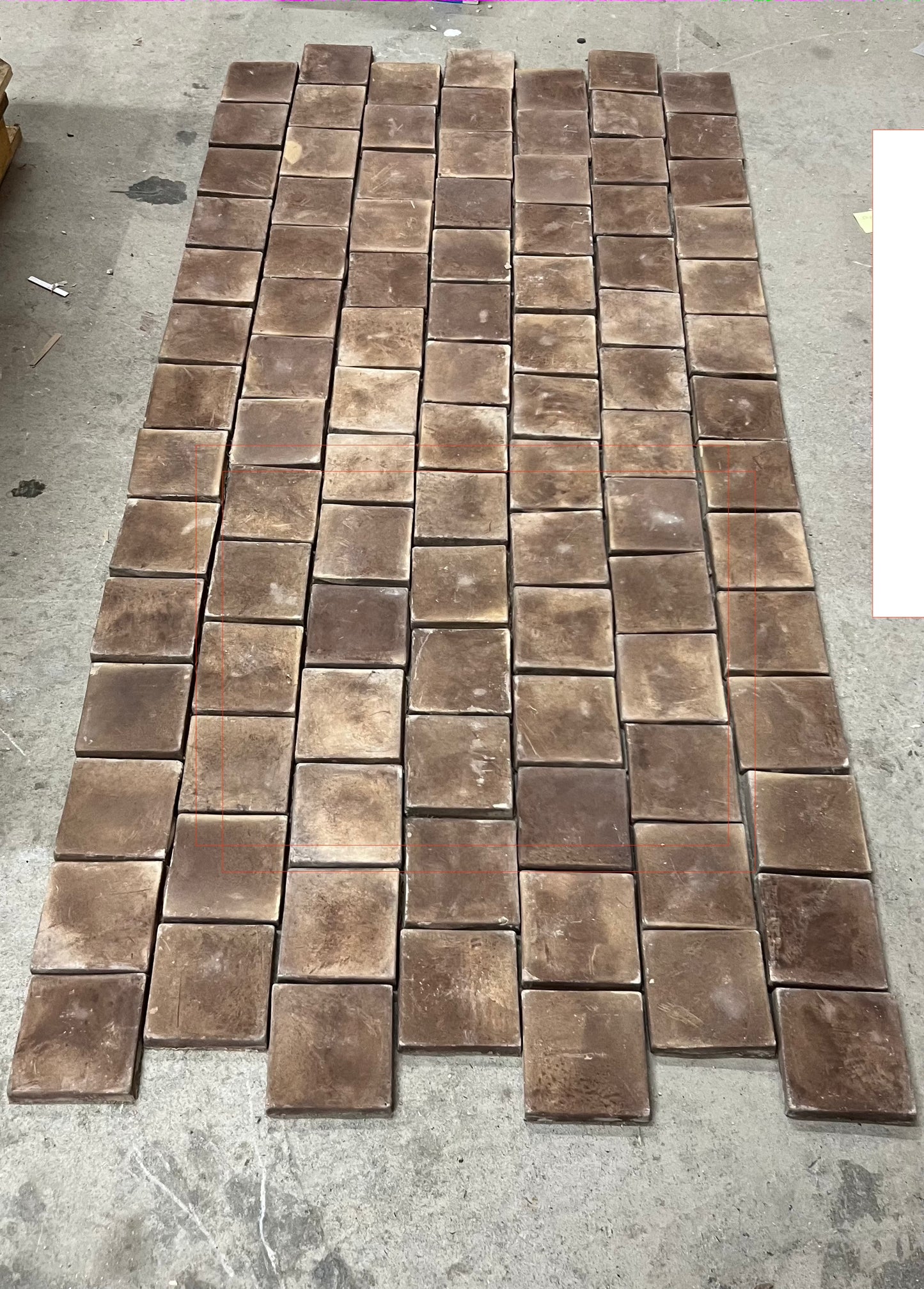 Arto-4x4 tiles. Color Hermosa